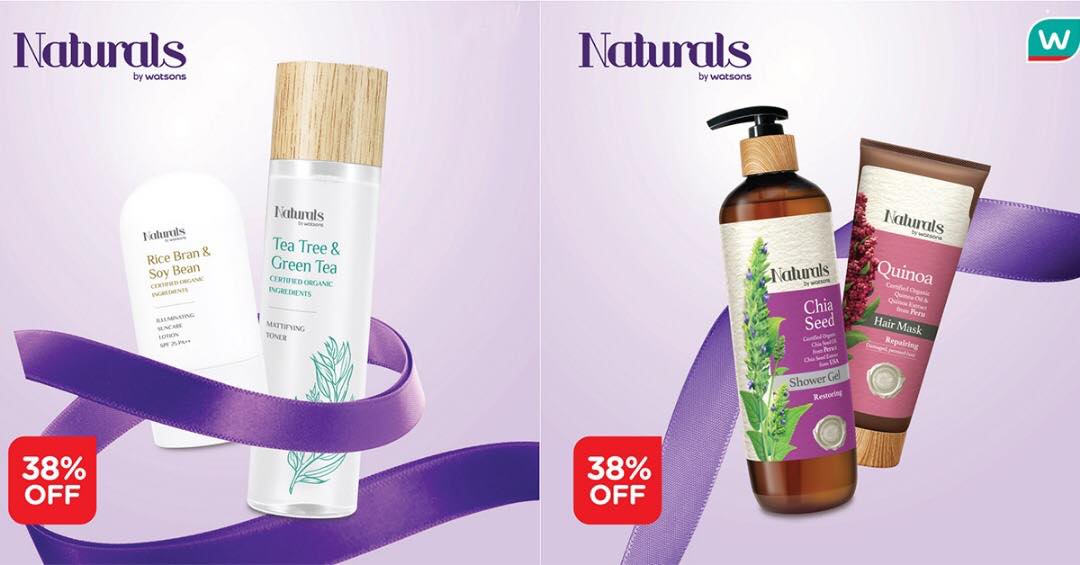 Istimewa Untuk Kaum Hawa, Watsons Beri Diskaun 38% Hujung Minggu Ini