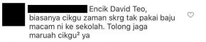david teo cikgu suraya