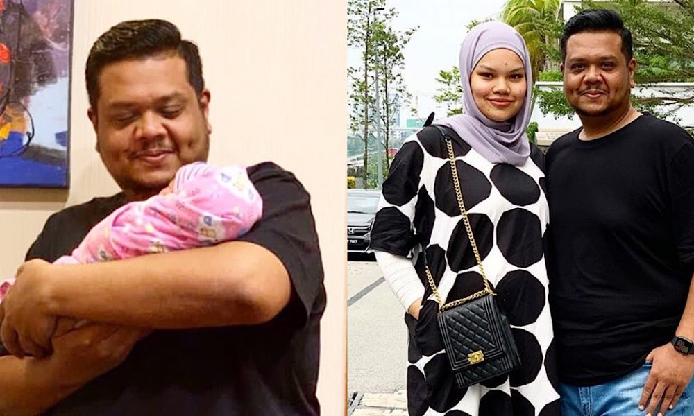 (TAHNIAH) Angah Raja Lawak, Isteri Selamat Timang Bayi Perempuan