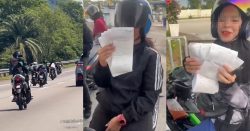 Syok Buat Aksi ‘Superman’, Geng ‘Awek’ Rempit Bangga Tunjuk Siapa Dapat