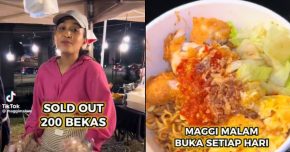 maggi malam berlagak netizen kecam