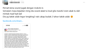 makcik tengking jemaah masjid