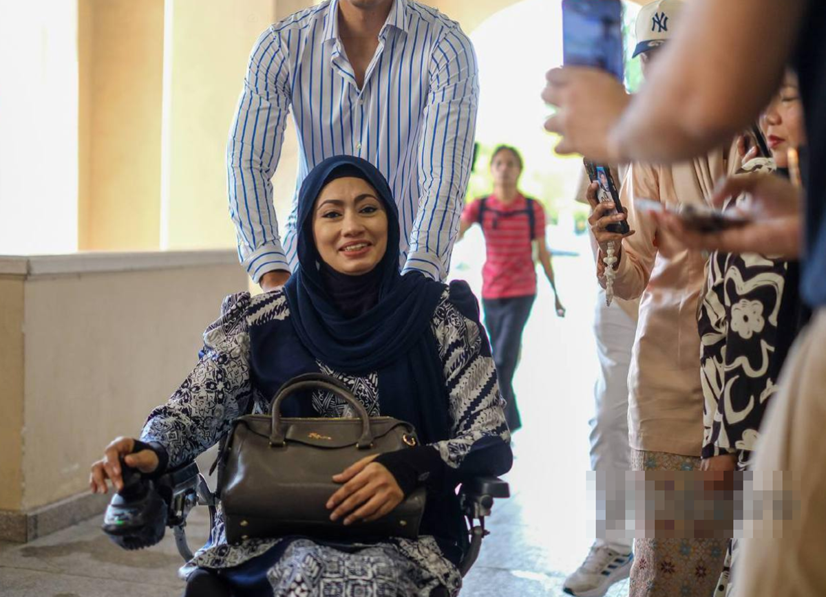 isteri Edika Yusof di mahkamah