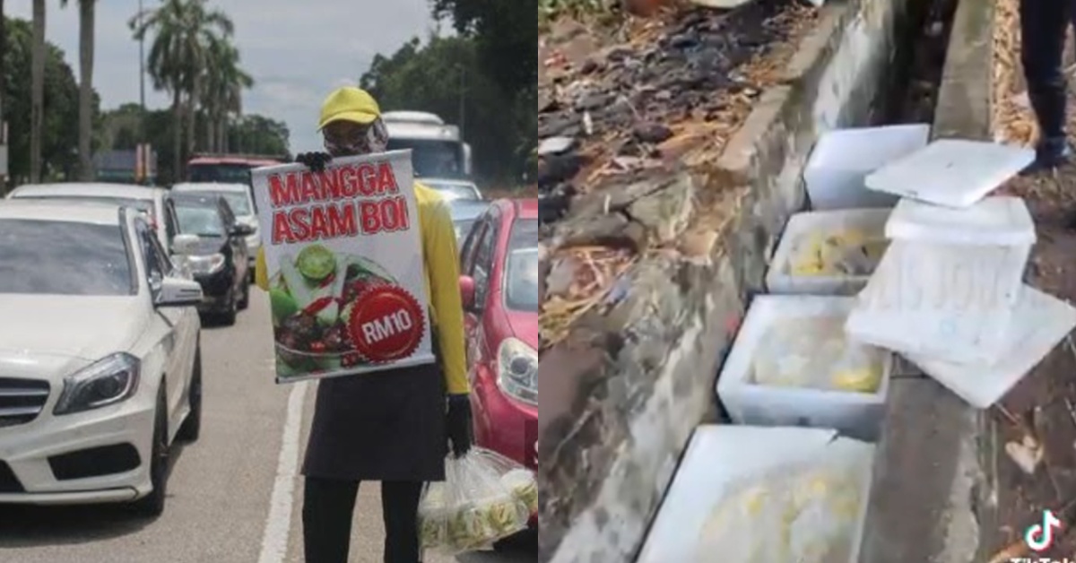 Penjual Kebanyakan Warga Asing ‘Bertopeng’, Netizen Dinasihati Untuk Berhati-Hati Beli Jeruk Tepi Jalan