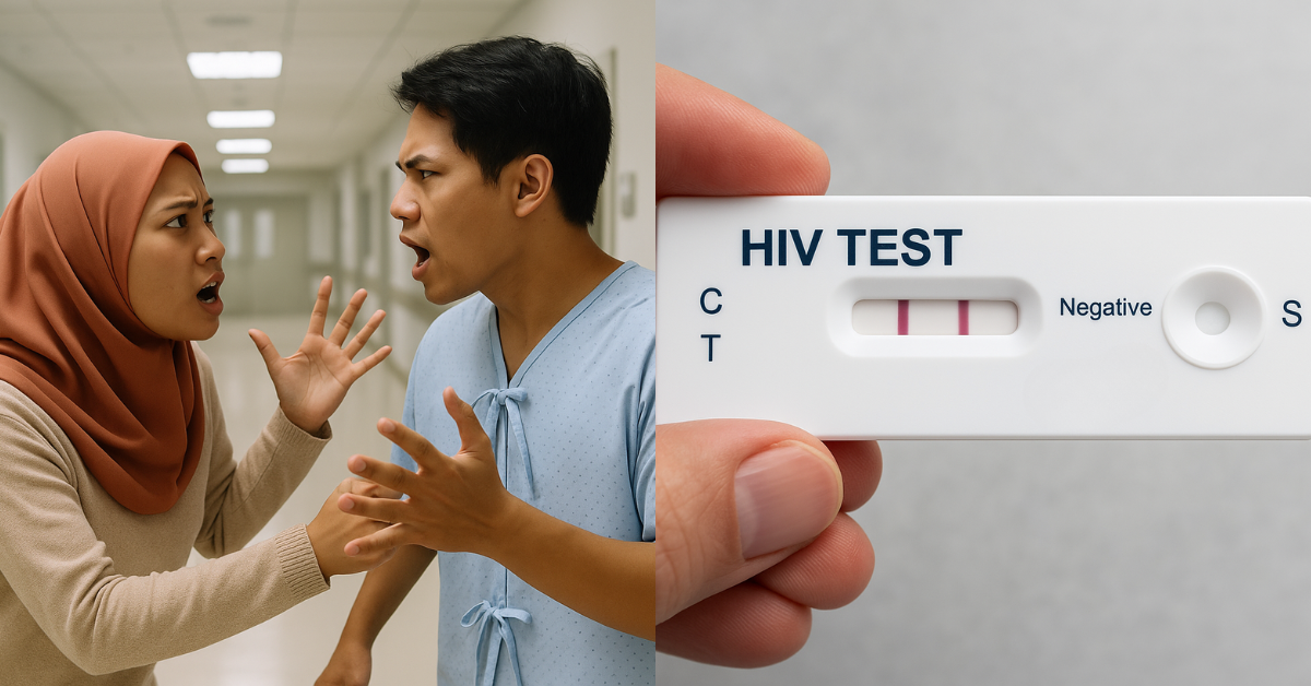 Bakal Pengantin Mengamuk Lepas Tengok Keputusan Ujian Saringan, Terkejut Teman Lelaki Positif HIV