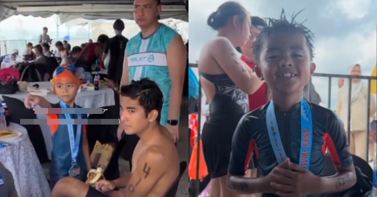 Tamatkan Acara Renang 400m, Ayden Akui Syed Saddiq Motivasinya – “Kadang Father Figure Tak Datang Daripada Ayah Kandung Tapi..”