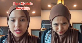 siti jamumall kongsi tips bersalin