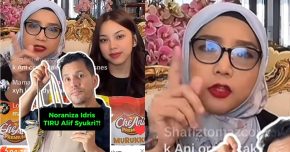 dituduh tiru aliff syukri, noraniza idris bidas netizen