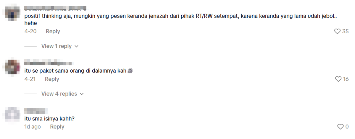 komen netizen TikTok