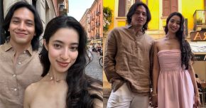 Ameera Khan dan Jefri Nichol bercuti di Milan