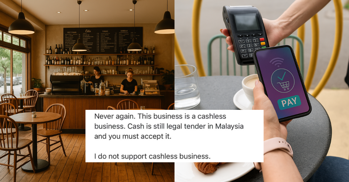 “Saya Tak Sokong Bisnes Cashless..” – Pihak Kafe Kecewa Terima ‘Rating’ Rendah Daripada Pelanggan Gara-Gara Tak Terima ‘Cash’