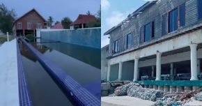 Villa Danialla Beach Resort dulu dan sekarang