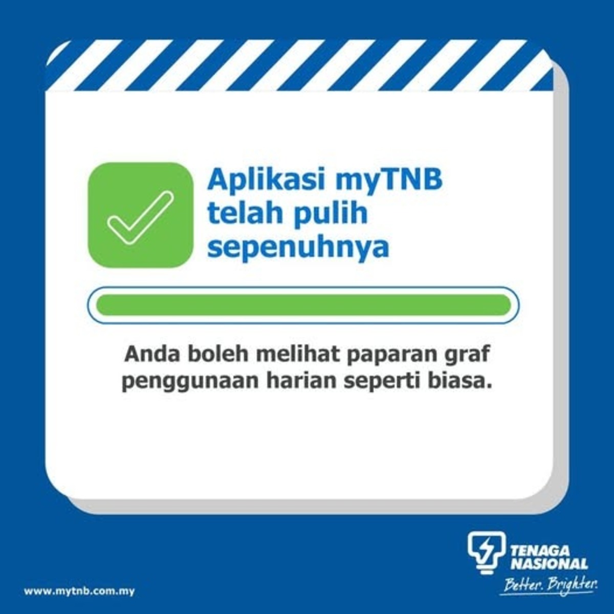 tnb ada masalah teknikal