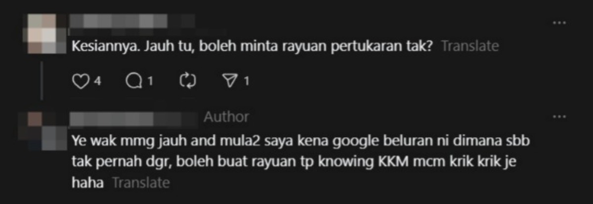 doktor kena pindah pergi sabah