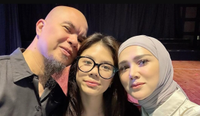 Ahmad Dhani Mulan Jameela dan anak