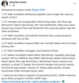 posting Masyitah Ashari