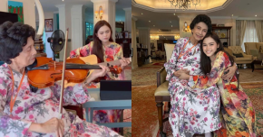 Bella Astillah Terharu, Sebak Dapat Main Alat Muzik Bersama Tun Hasmah - "Kami Berkongsi Cerita & Bergelak Ketawa.."
