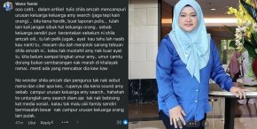 Ubai cari wanita komen fitnah
