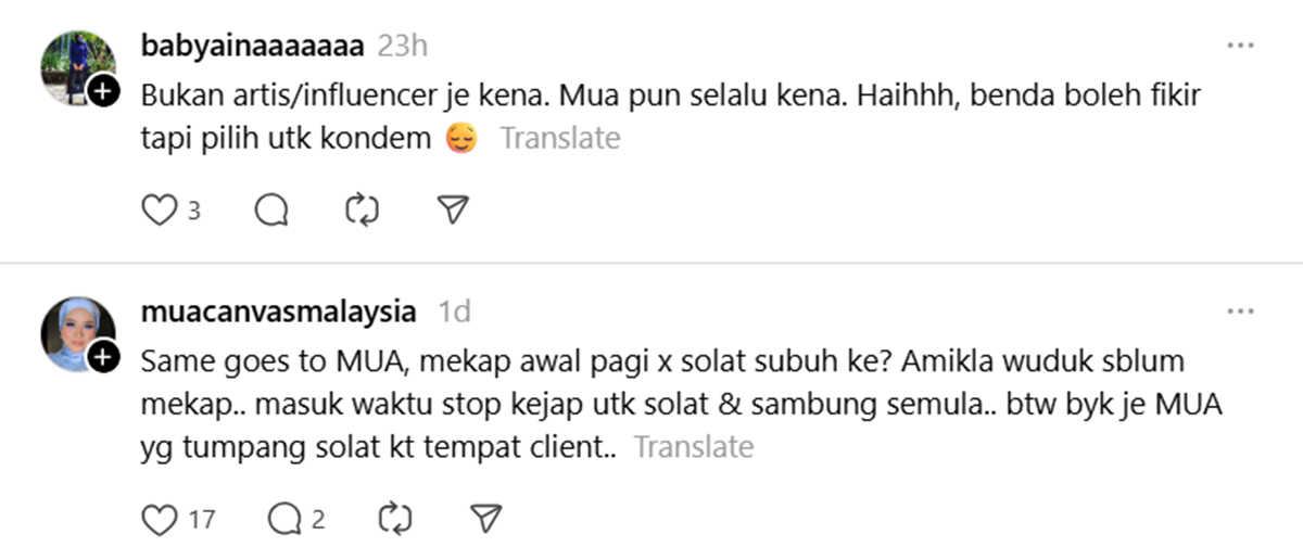  komen netizen