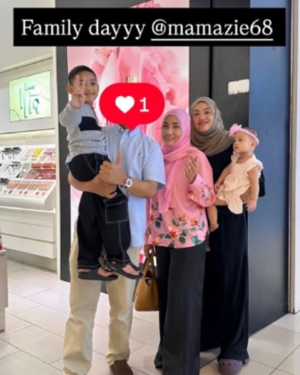 shila amzah kongsi foto dengan bakal bapa tiri