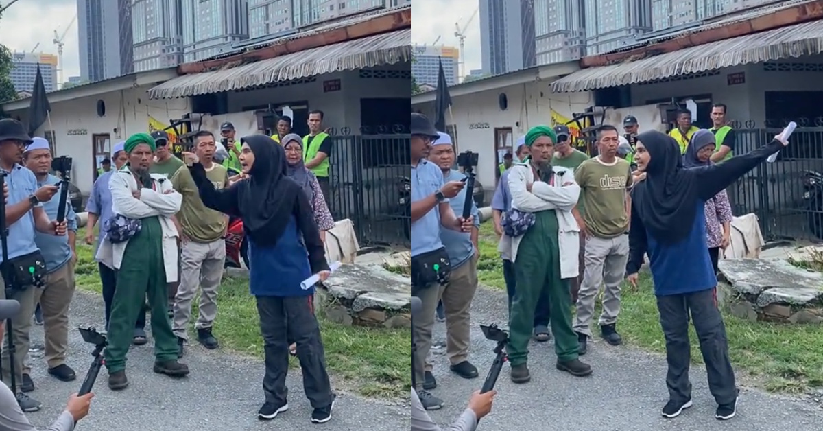 “PMX! Aku Doakan Allah Laknat Orang Melayu Yang Senyap Tentang Kampung Sg. Baru” – Rafidah Mengamuk Dihalau & Diugut Bakar Rumah