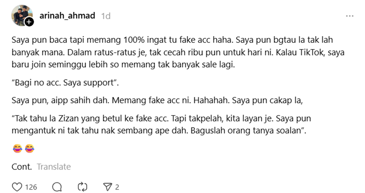 wanita jual kek lapis