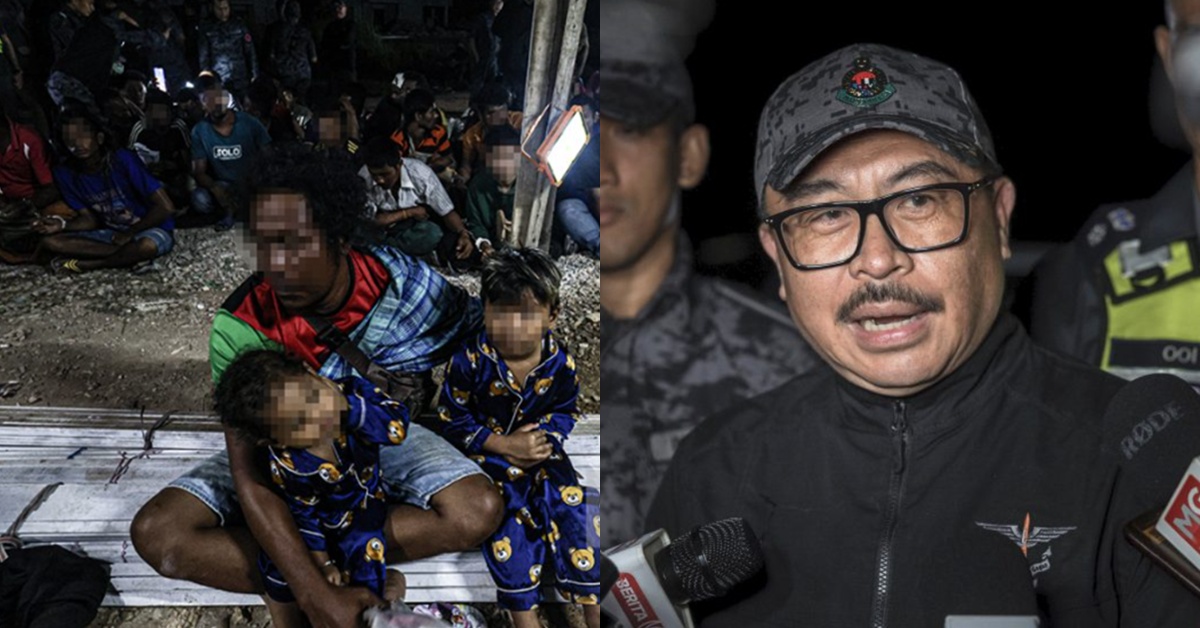 Wanita Indonesia Lari Tinggalkan Suami & Dua Anak Untuk Selamatkan Diri Ketika Diserbu Pihak Imigresen