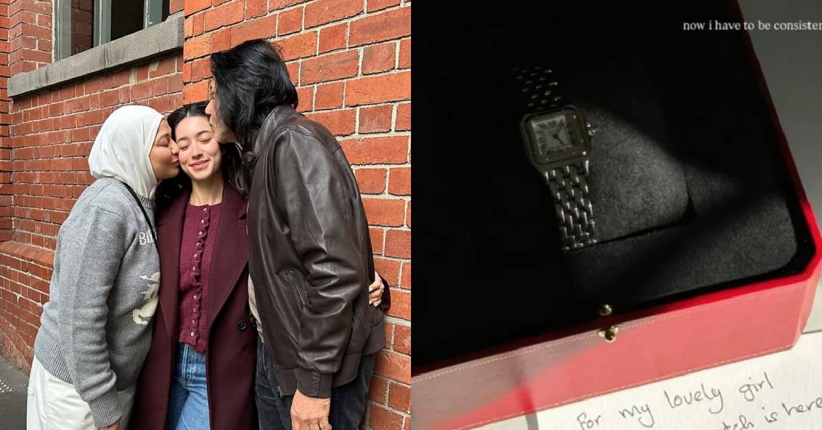 Daddy Hadiahkan Jam Tenis Suku Juta Buat Ameera Khan, Peminat Risau Jefri Nichol ‘Tak Mampu’