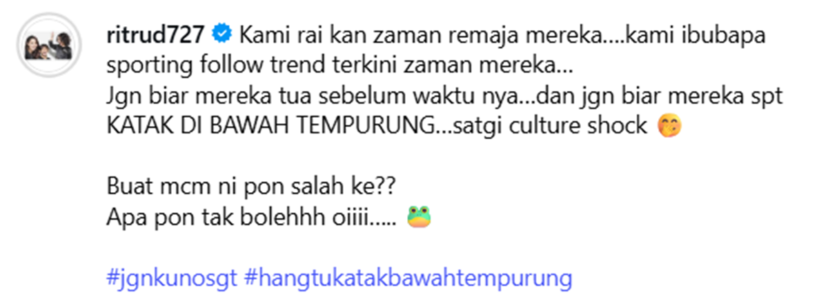 posting Rita Rudaini
