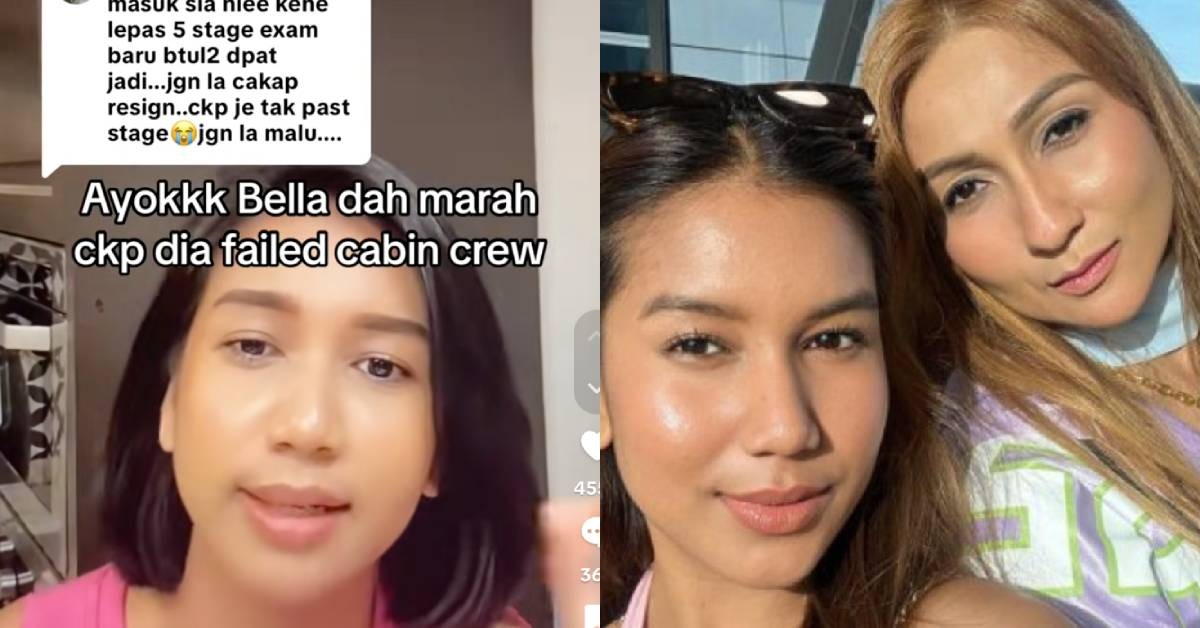 “Post Pakai Uniform Pramugari? Boleh.. Tapi Kau Bayar Saman Aku” – Anak Kak KM Tepis Dakwaan Tak Lulus Jadi ‘Cabin Crew’ SA