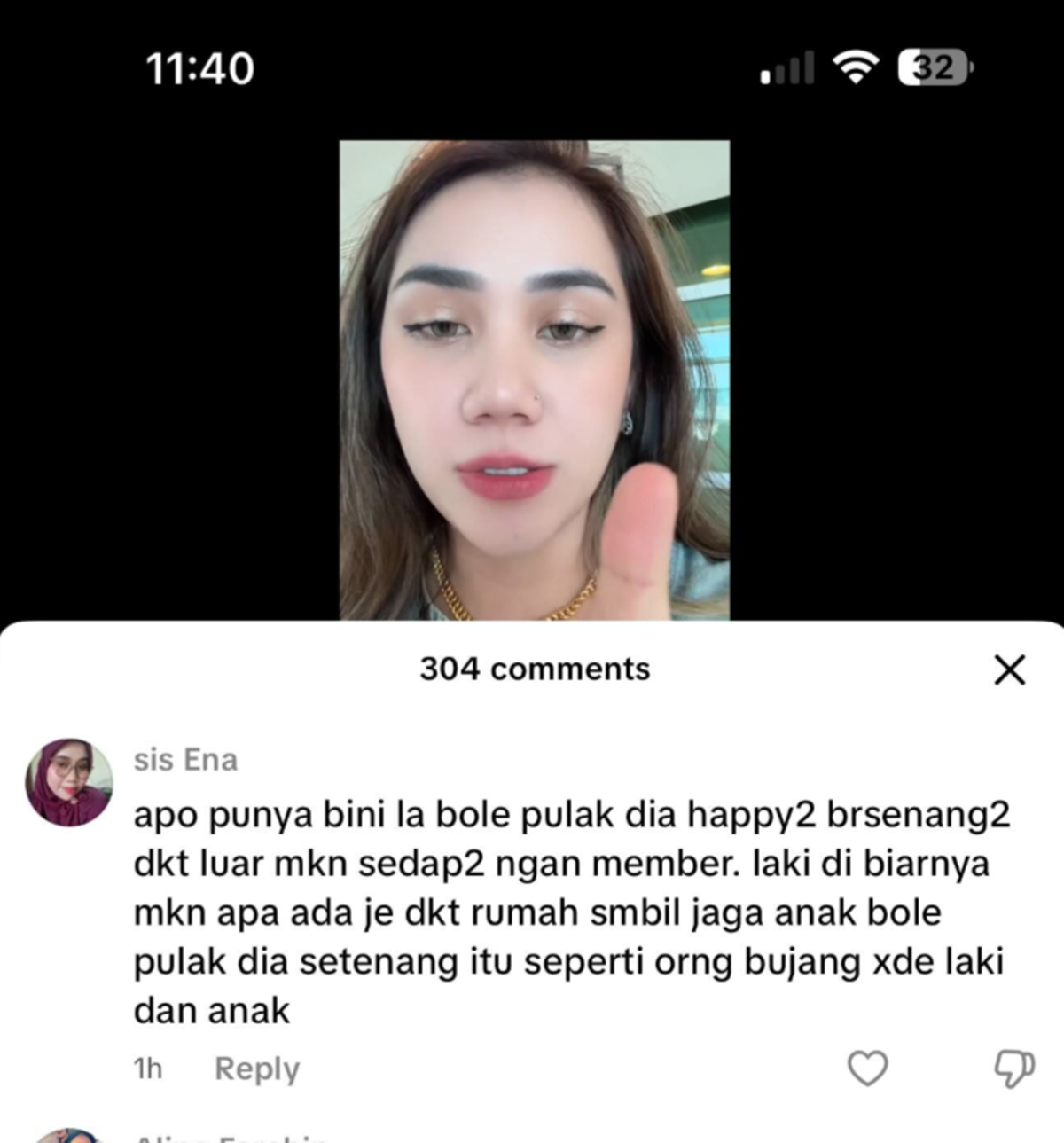Shaniena Natasya dikritik