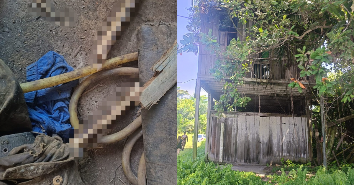 Rangka & Tengkorak Dipercayai Anak Bekas ADUN Dijumpai Dalam Rumah Usang