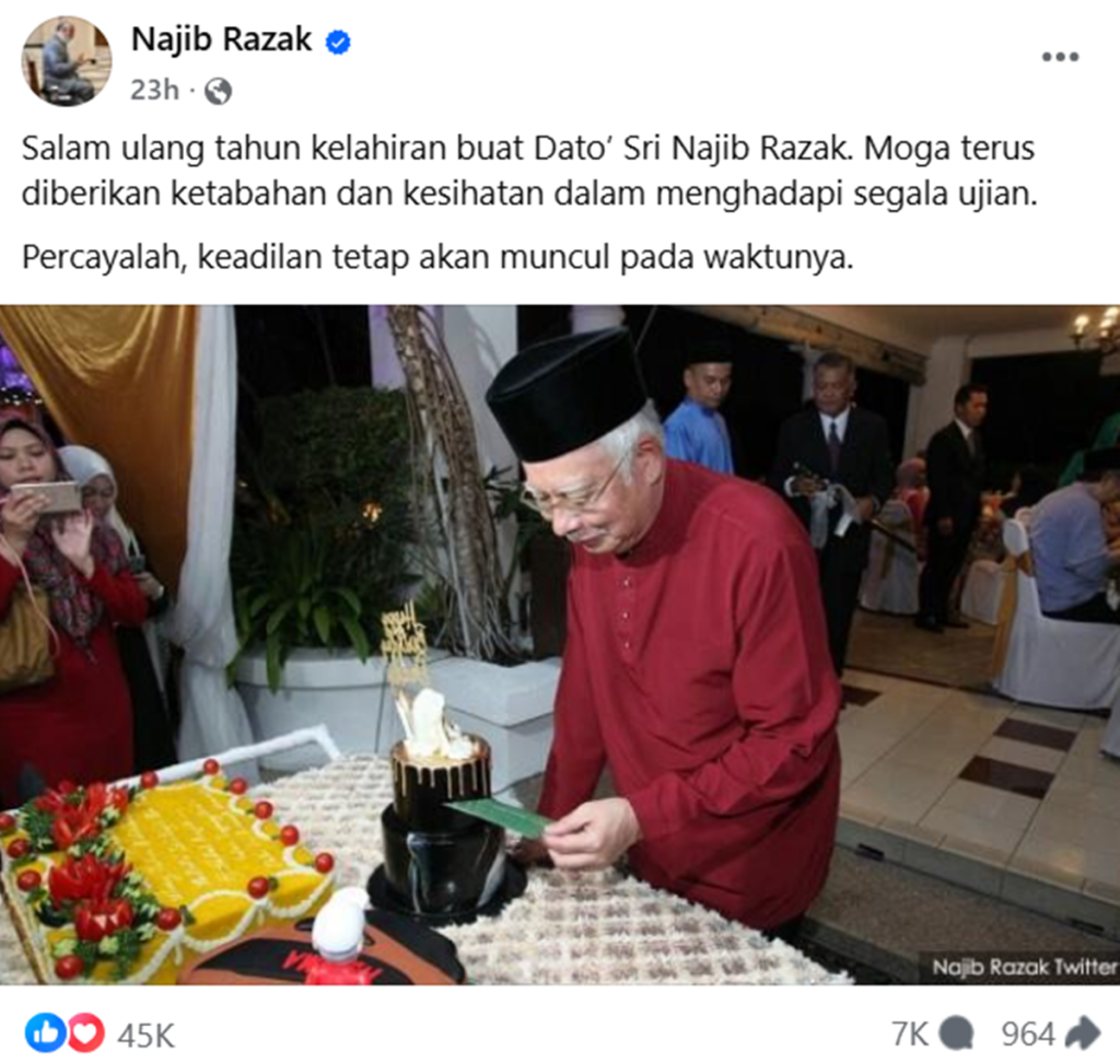 birthday najib razak