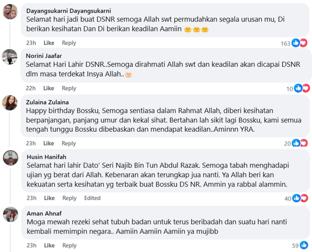 birthday najib razak