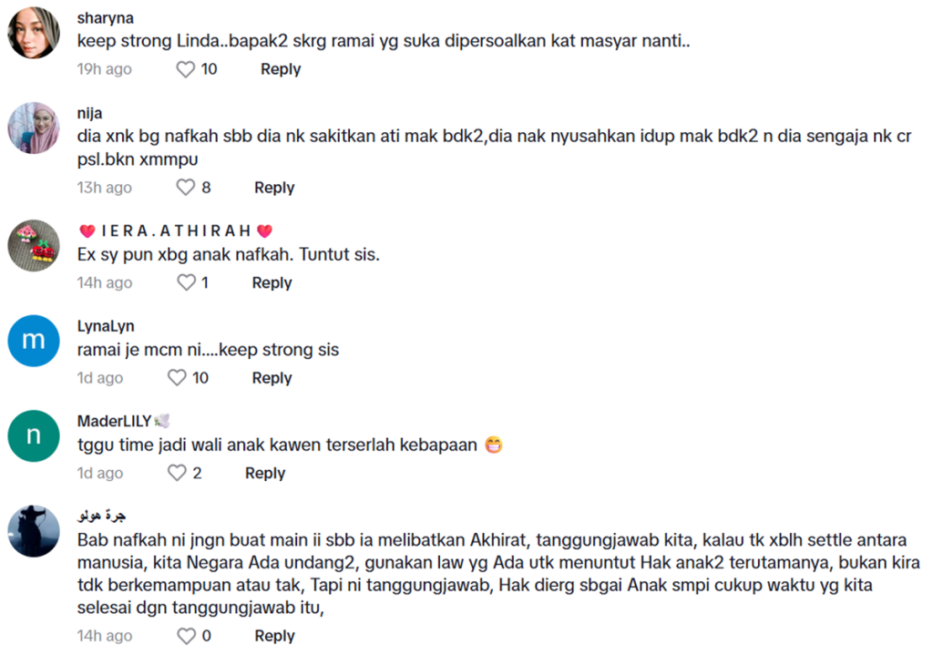 netizen sokong linda hashim