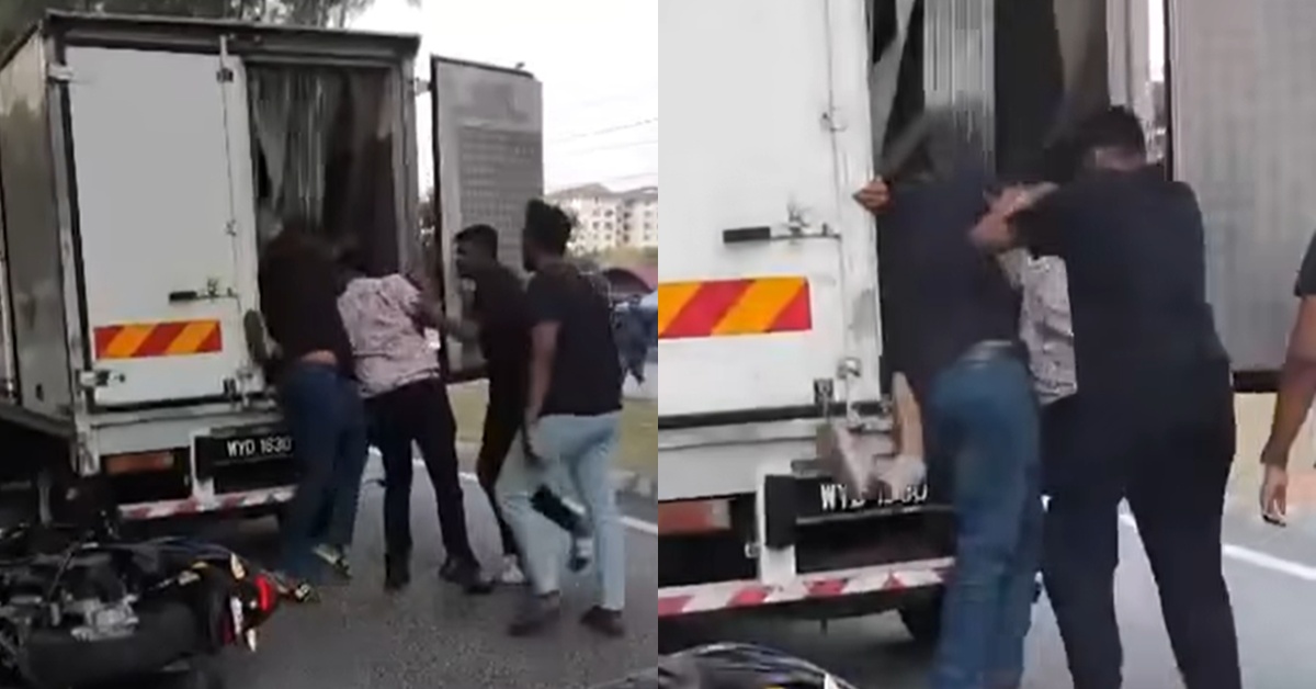 Tular Video Lelaki ‘Disumbat’ Dalam Lori Ais & Dilarikan, Polis Sedang Buru 3 Individu Terlibat