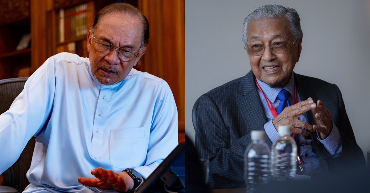 “Yang Menghukum Saya Bersalah Dia” – Anwar Ibrahim Malas Layan Kenyataan Tun M