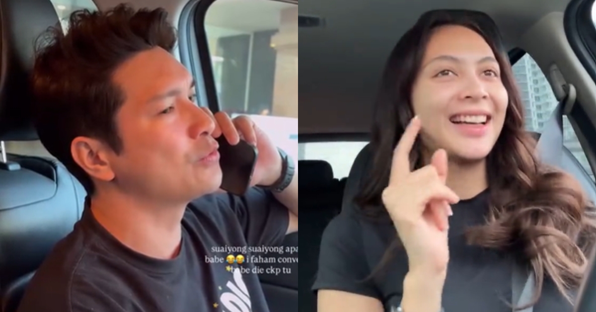 (VIDEO) “Cair La” – Hati Riena Diana Berbunga Dengar Keith Foo Cakap Bahasa Cina
