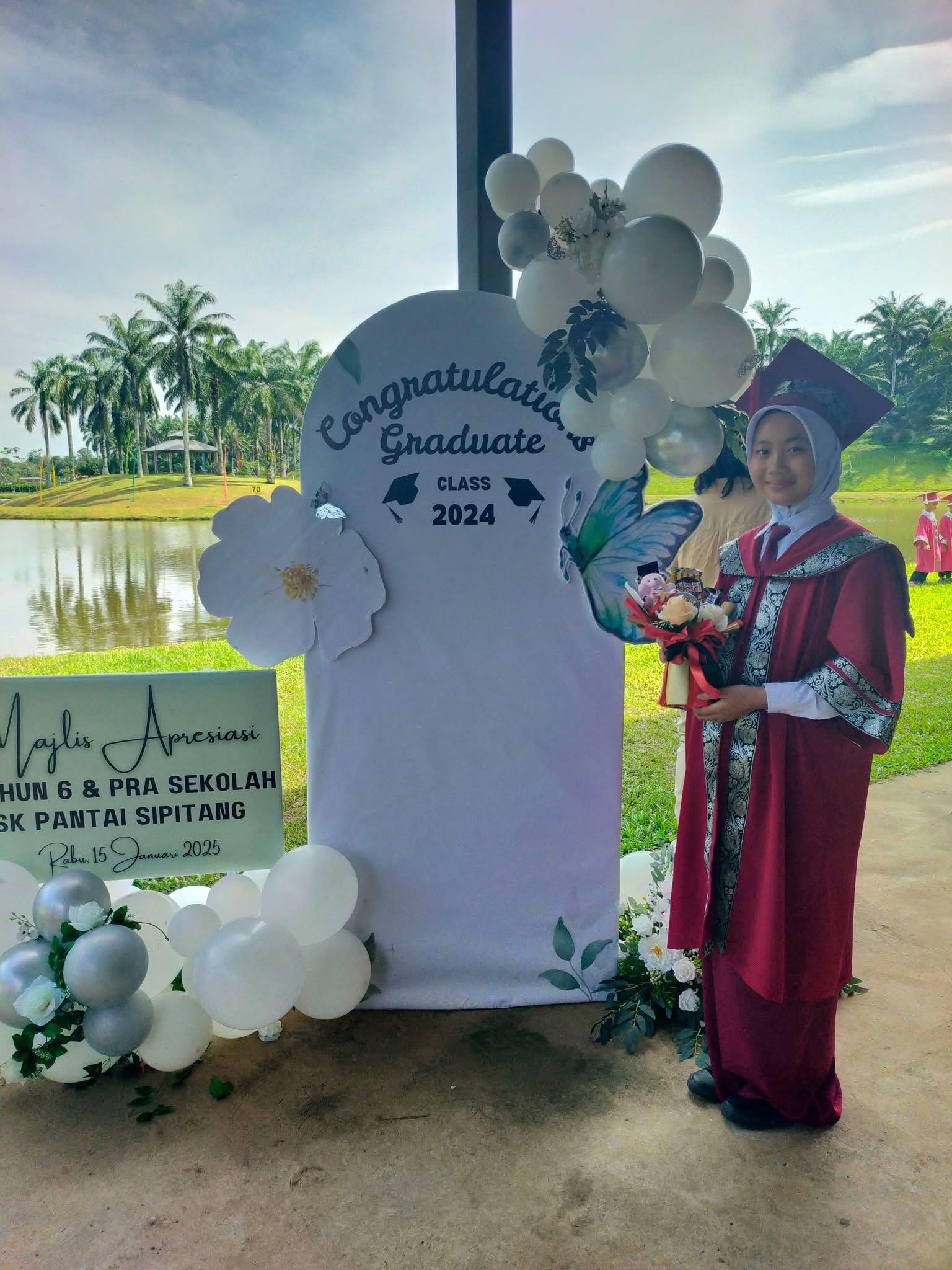 adik zara jatuh