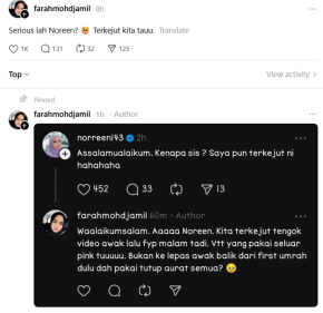 norren pakai tak sopan