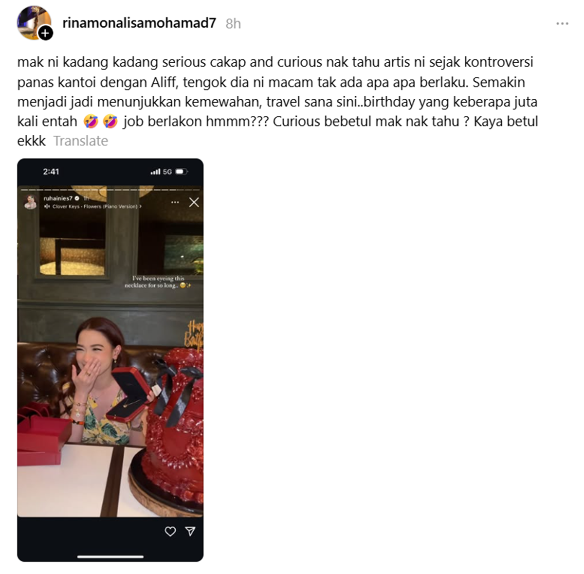 komen netizen - Ruhainies
