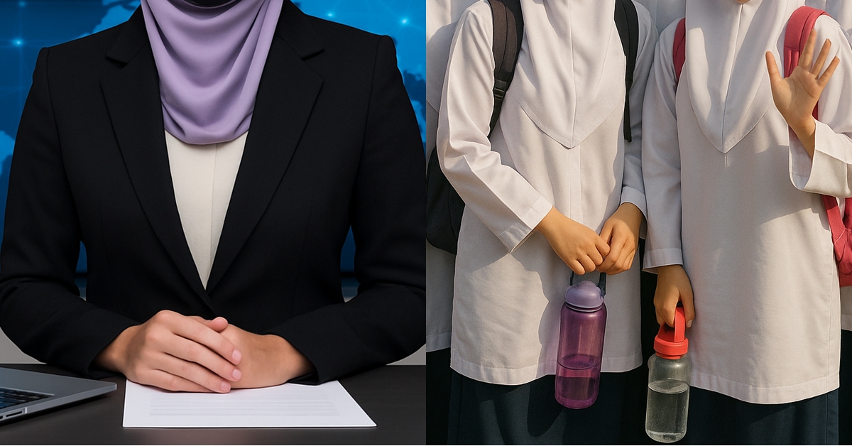 “Tudung Direntap, Kepala Ditunjal” – Individu Dedah Pernah Dib*li Di Sekolah Oleh Pembaca Berita Popular