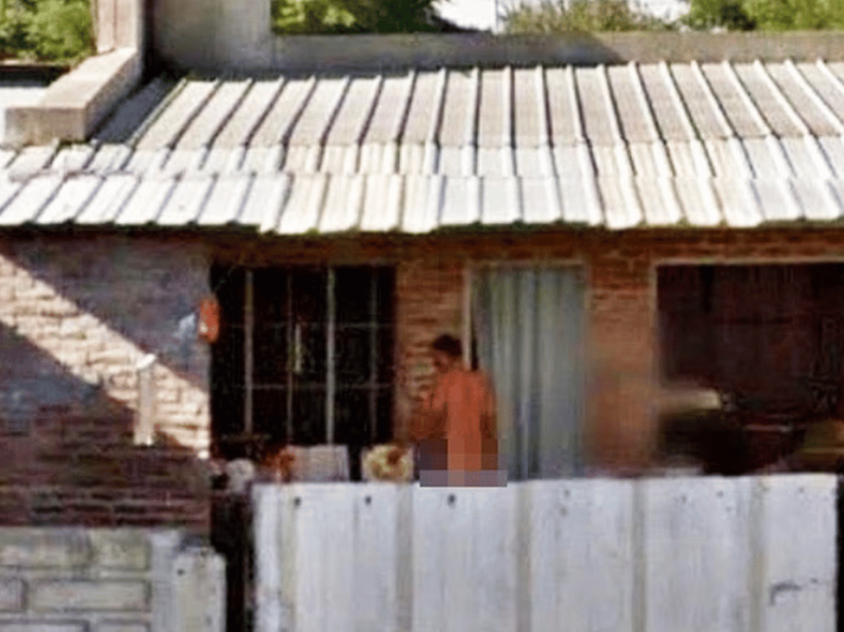 foto bogel dalam Google Street View