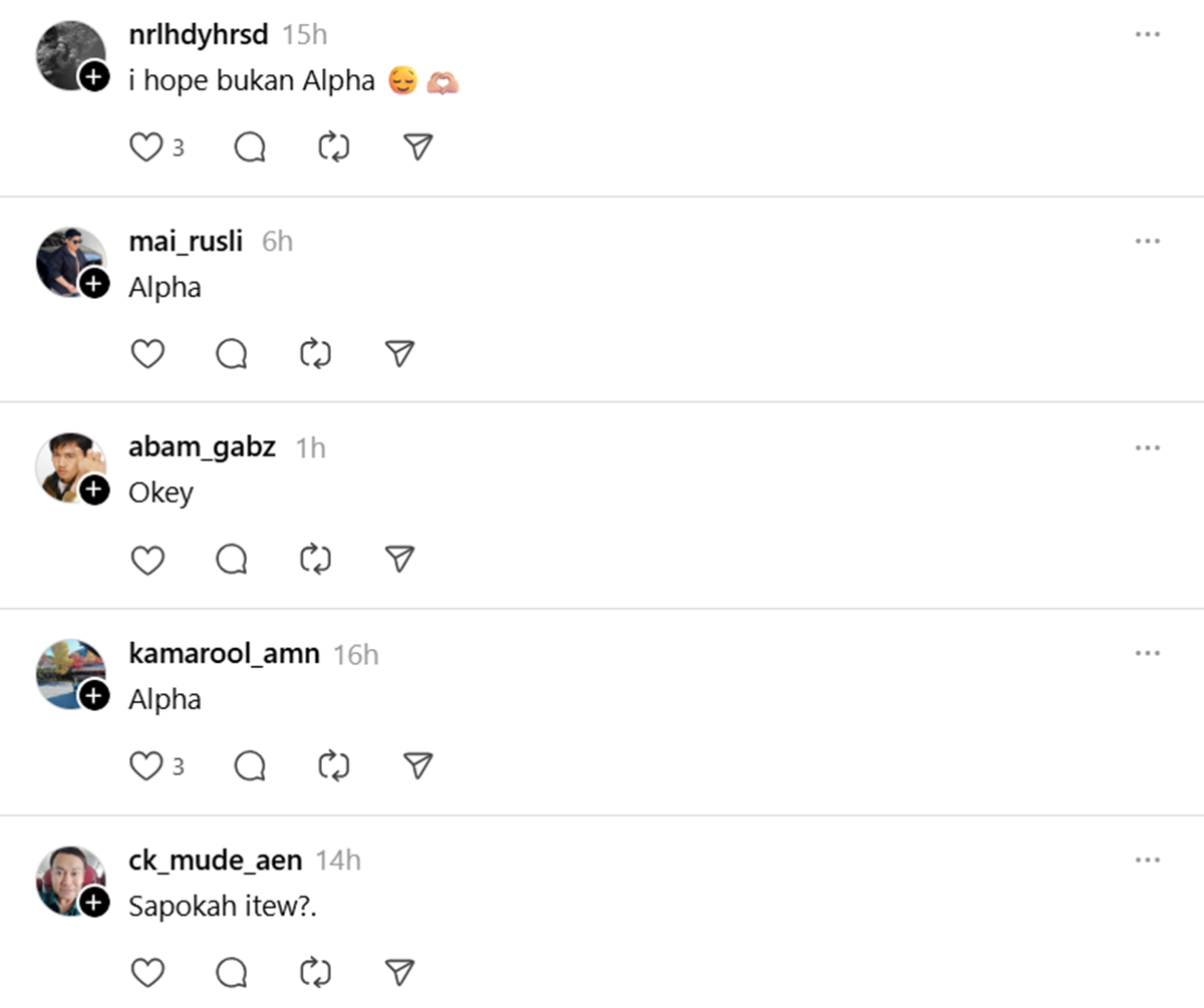 komen netizen - Alpha