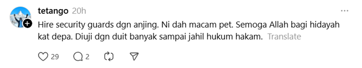 komen netizen - Bonda Rozita