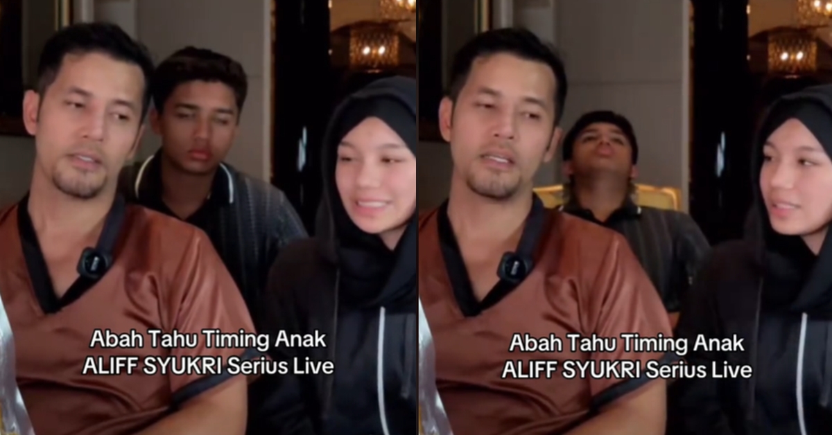 Dikecam Marah Anak Ketika Live, Aliff Syukri Perjelas Niat Sebenar – “Kita Sama-Sama Cari Duit”