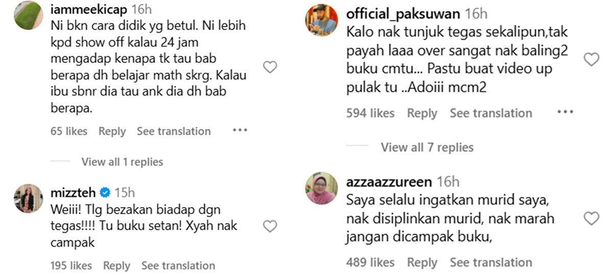 komen netizen - Arrora Salwa
