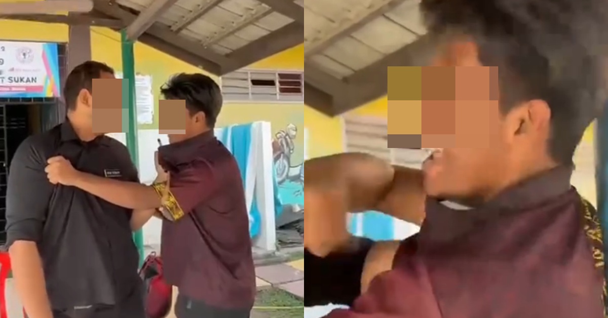 Berang Ditegur Ponteng Kelas, Tindakan Pelajar ‘Form 2’ Tumbuk Cikgu Raih Perhatian – “Generasi Sekarang Memang Rosak!”