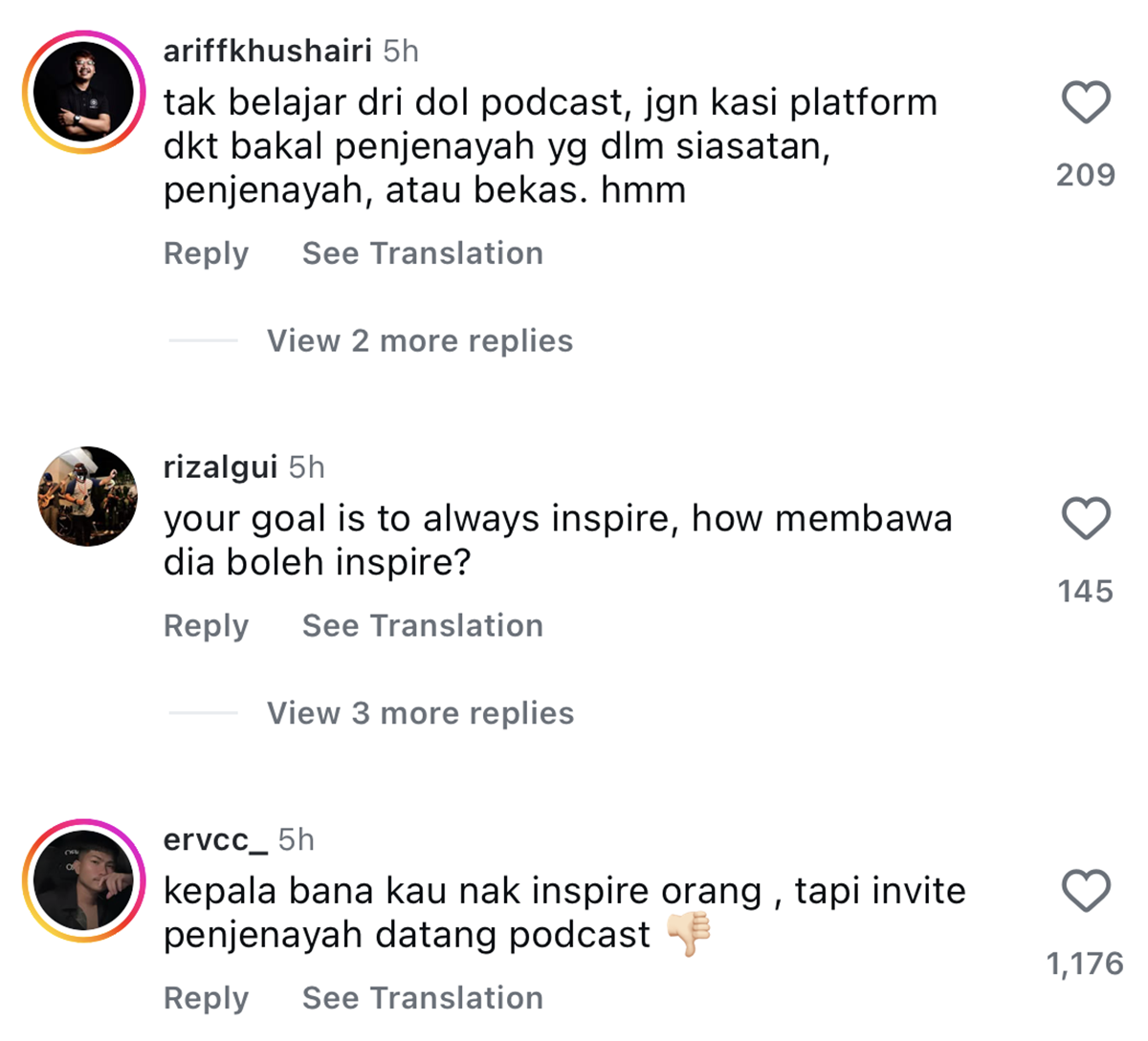 komen netizen - Apa Cerita? Podcast
