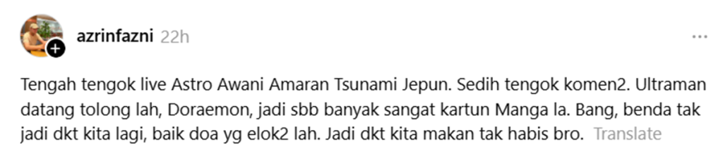tsunami jepun